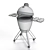 Green Egg Outdoor BBQ Grill 3D model small image 13