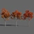 Variations of Trees (Summer-Autumn) 3D model small image 4