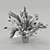 Eternal Bloom: Dried Flower Bouquet 3D model small image 4