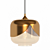 Golden Goblet Hanging Lamp: Elegant Illumination 3D model small image 1