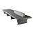 Elegant Metalco Italy Canape Bench 3D model small image 4