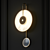 Luxury Marble LED Wall Lamp 3D model small image 3