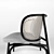 Sleek Suzenne Lounge Chair 3D model small image 2