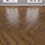  Oak Parquet: Herringbone, Linear, Chevron 3D model small image 3