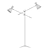 Modern Brass Tripod Floor Lamp 3D model small image 4