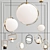 Elegant Pendant Light Collection 3D model small image 1