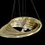 Elegant Mobius Chandelier: Contemporary Lighting 3D model small image 2