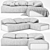 Sleek Modern Corner Sofa - Various Colors 3D model small image 5