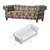 Classic Chesterfield Sofa 3D model small image 2