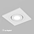 Versatile Square Furniture Luminaire 3D model small image 4