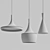 Modern Pendant Light Set 3D model small image 3