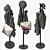 Naula Modern Coat Rack 3D model small image 2