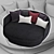 Giorgetti All Around Loung: The Perfect Lounging Companion 3D model small image 4