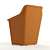 Orlandini Design Cabrio 2.0 Armchair: Versatile Elegance in One 3D model small image 3