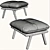 Luxury Leather Footstool: de Sede DS-531 3D model small image 2