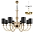 Luxury Lexington Chandelier 3D model small image 1