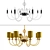 Luxury Lexington Chandelier 3D model small image 2