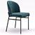 Eichholtz Willis Dining Chair: Sleek and Stylish 3D model small image 4