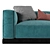 Urbanfun Caring Stripes Sofa 3D model small image 3