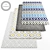 Modern Style Rug Set with 5 Extra Textures 3D model small image 1