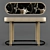 Modern Frato Rio Console Table 3D model small image 1