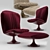 Elegant Marilyn Armchair by Baxter 3D model small image 1