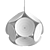 Pitagora Pendant Lamp: Contemporary Elegance 3D model small image 2