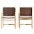 Luxurious Leather Arm Chair: Crate & Barrel Taj 3D model small image 4
