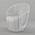 Stylish Armchair - Designer Edition 3D model small image 3