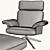 Luxurious DS-31 Chair: Style Defined 3D model small image 3