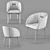 ROSIE SOFT Swivel Armchair by Calligaris 3D model small image 3