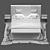 Elegant Minotti Bed: Stylish and Versatile 3D model small image 3