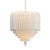 Luminous White Chandelier Collection 3D model small image 2