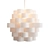 Luminous White Chandelier Collection 3D model small image 5