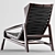 Elegant Armchair |  D.156.3 | 88x71x97(cm) 3D model small image 2