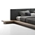 Sophisticate your space with Modloft Worth Bed 3D model small image 5