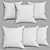 Decorative Pillows: Enhance Your Space 3D model small image 4