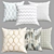 Cozy Dreams: Decorative Pillows 3D model small image 2