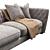 Luxury Furman Royce Sofa 3D model small image 4