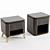 Luna Lori Bedside Table: Elegant and Functional 3D model small image 1