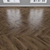 Oak Parquet: Herringbone, Linear, Chevron 3D model small image 3