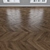 Oak Parquet: Herringbone, Linear, Chevron 3D model small image 4