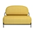 Modern Pawai Sofa: Stylish Comfort 3D model small image 4