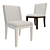 Modern Horizon Dining Chair – Stylish and Sturdy 3D model small image 1