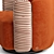 Luxurious Fendi Armchair: Elegant Comfort 3D model small image 2