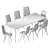 MAHON Folding Table - Sophisticated and Versatile 3D model small image 5