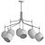 Nest 899340-2CL Pendant: Sleek and Modern Lighting 3D model small image 2