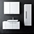 Contemporary Bath Vanity | No. 044 3D model small image 3