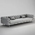 3D MAX 2015 Sofa: Textured & Rendered 3D model small image 3