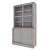 HAVSTA Sliding Door Combination - Gray (121x47x212 cm) 3D model small image 1